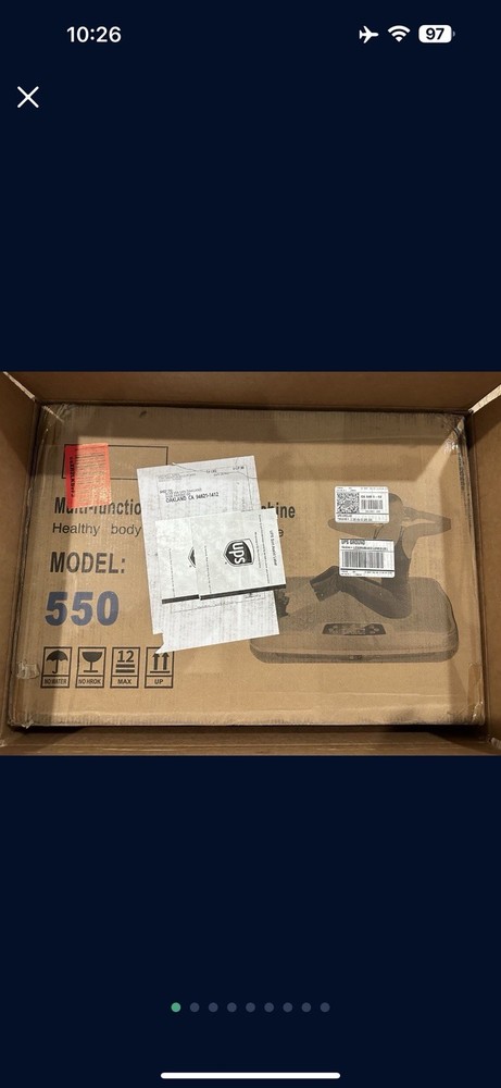 Vibration Plate Exercise Machine, 3 Workout Modes & 120-Level Vibration Platf...