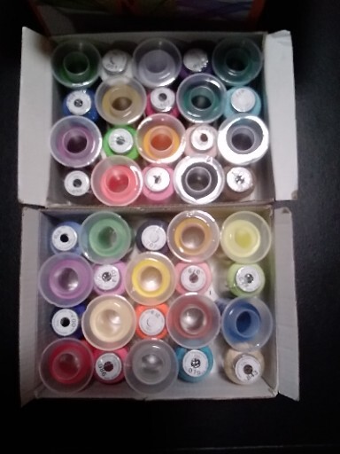 New Brothread Embroidery Machine Thread 40 Spools 100% Polyester