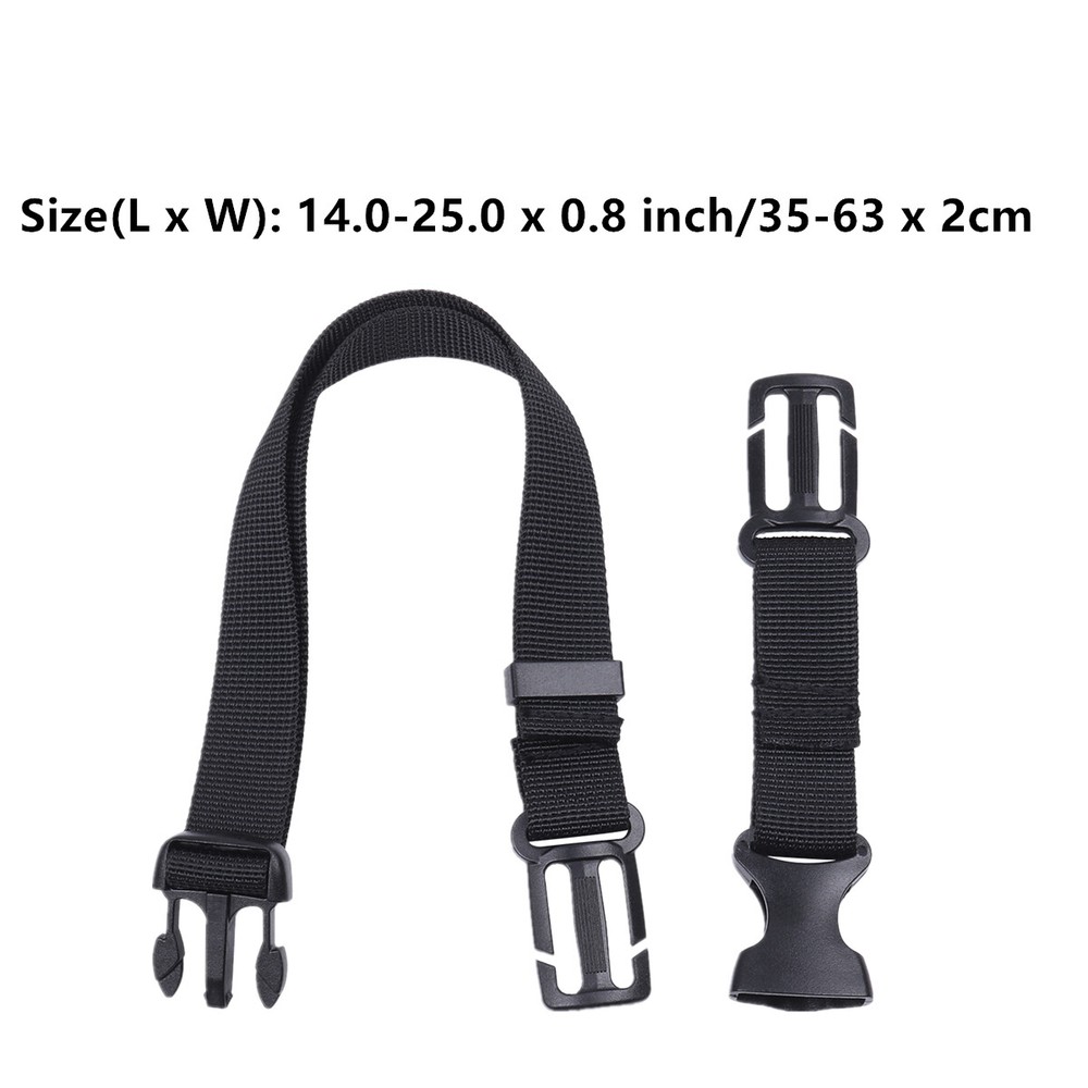 EDC Backpack Chest Strap Adjustable Sternum Strap Chest Belt with Quick Buckle