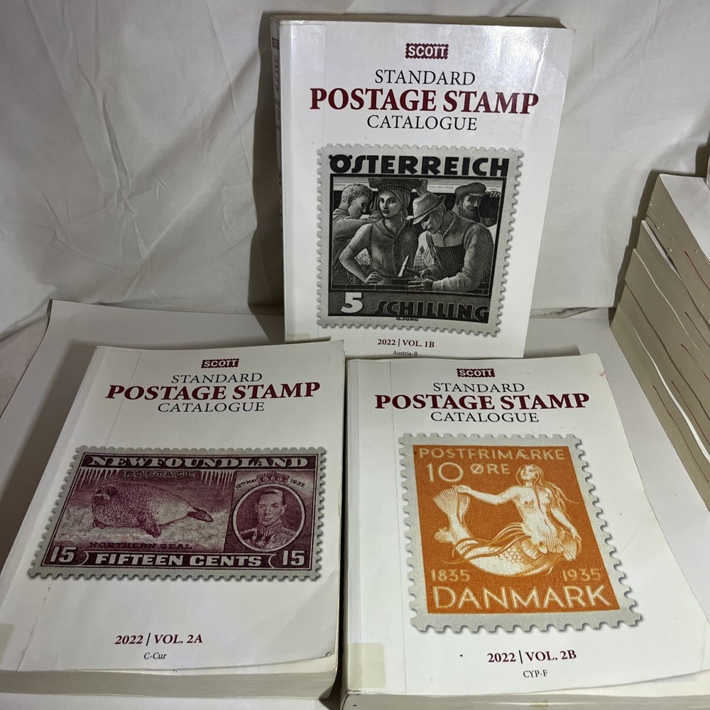 2022 Scott Standard Postage Stamp Catalogue Vol 1B-6B + Specialized (Missing 1A)