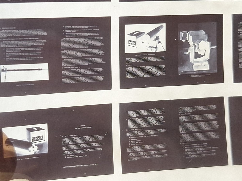 Vtg Military Microfiche Evaluation Of Electrostatic Star Tracker 1962 CPP-336