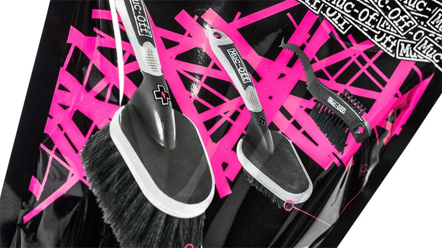 Three Brush Set - Muc-Off Three Brush Set - Cleaning Tool