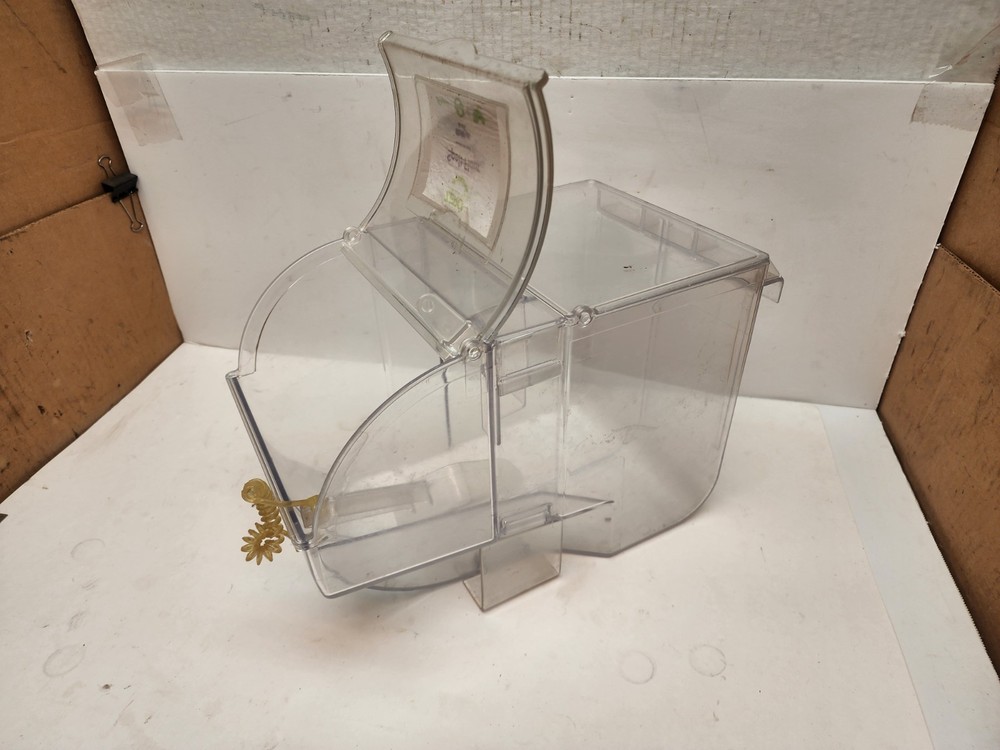 Radeus Systems Model 9" x 13" Bulk Dispenser with scoop