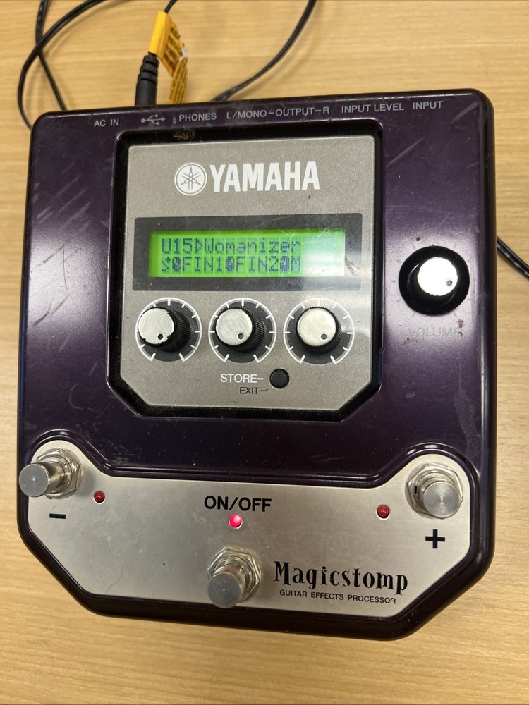 YAMAHA Magicstomp [ACOUSTIC] Patch Rewrite