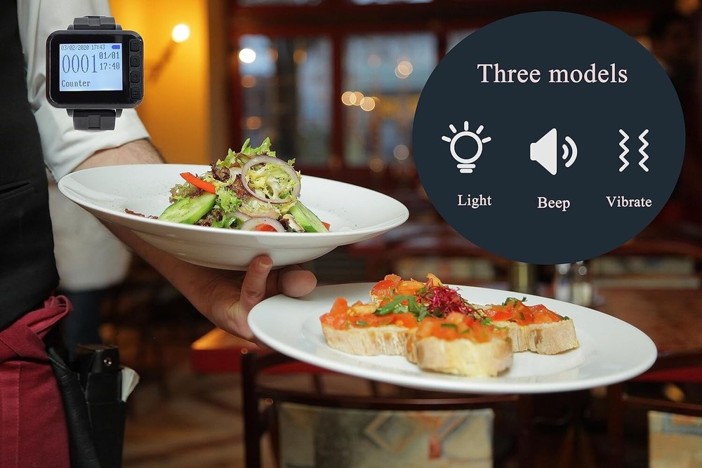 Pager System for Restaurant Servers - Wireless Calling System Restaurant Pager