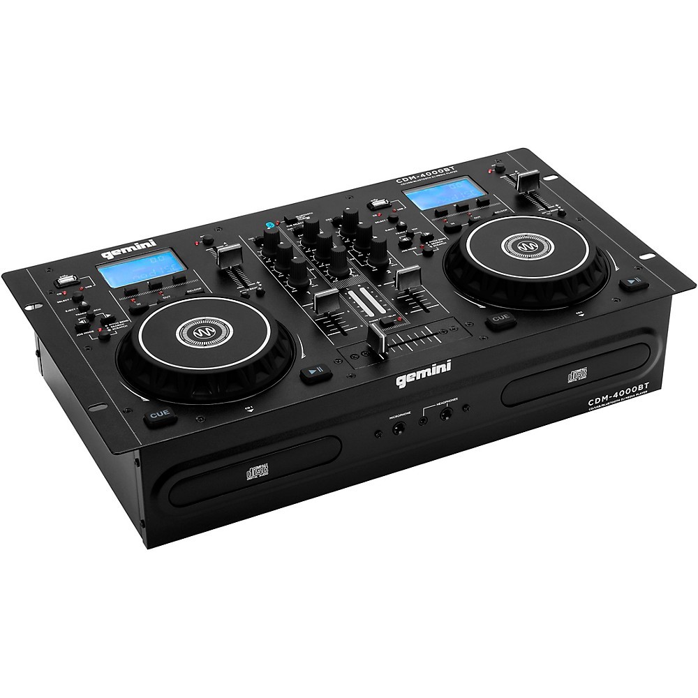 Gemini CDM-4000BT CD/MIXER Combo Player With BT Input