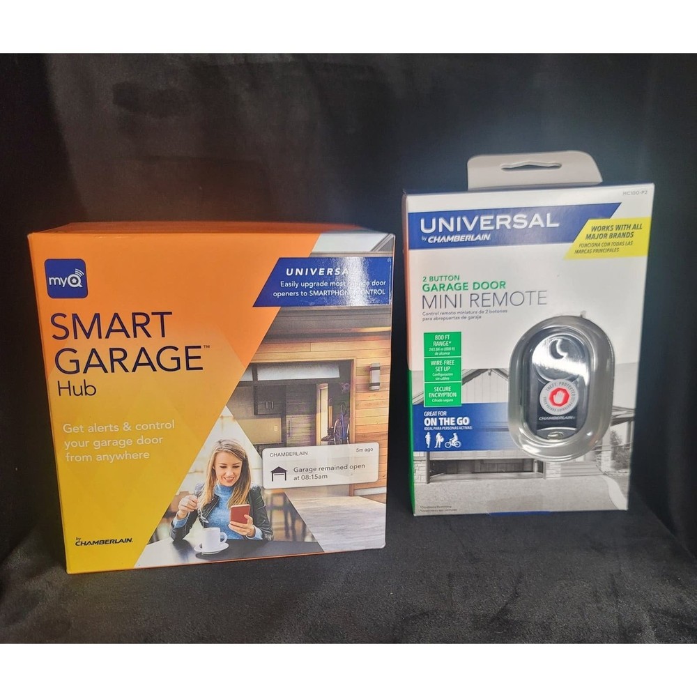 Smart Garage Hub and Mini Remote