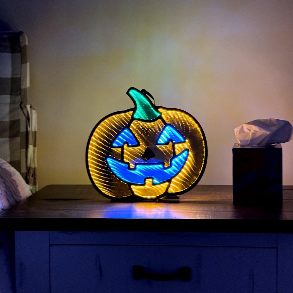 Elumina Decor Pumpkin Jack O Lantern