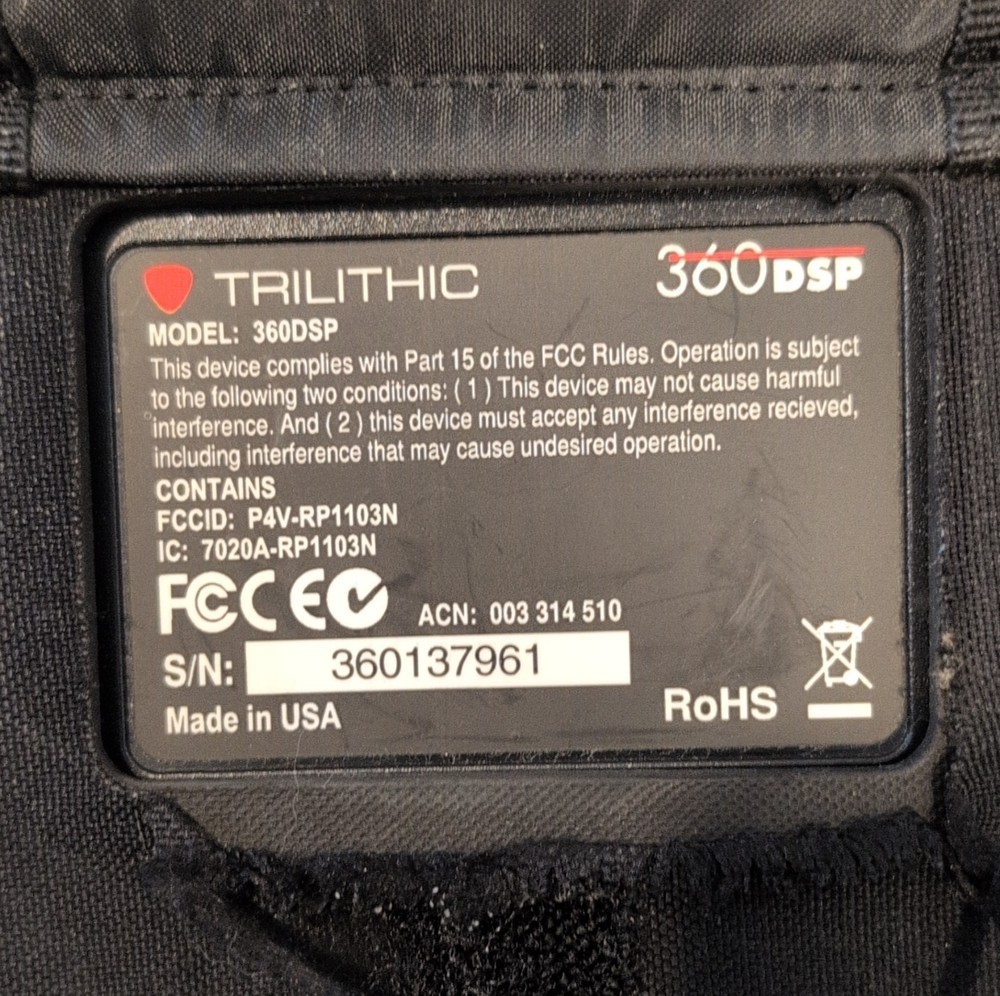 Trilithic 360DSP Cable Tester Model 360DSP MPN 360DSP Professional Testing Tool