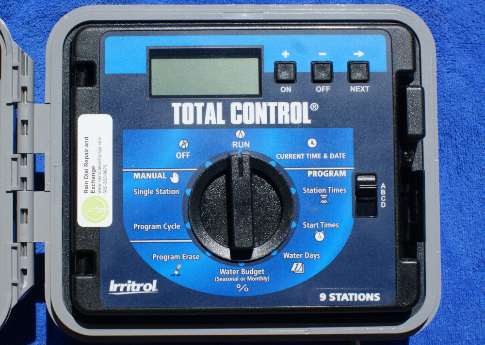NEW - Toro Custom Command replacement - Irritrol Total Control TC-9EX-R 9 STN