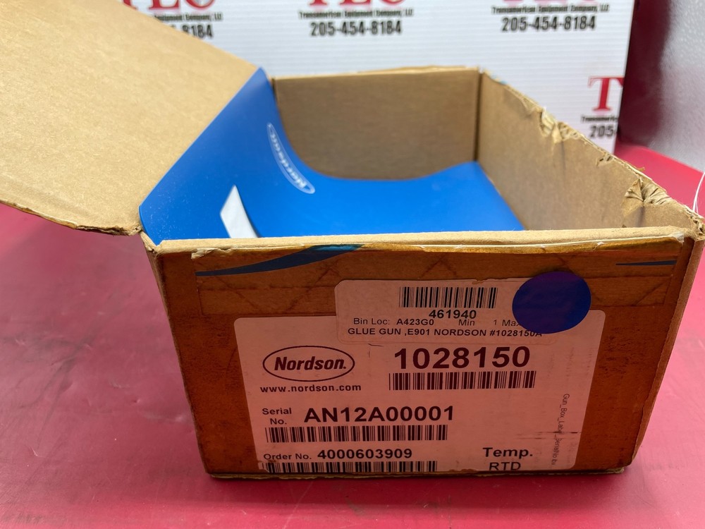 Nordson E901 GLUE APPLICATOR