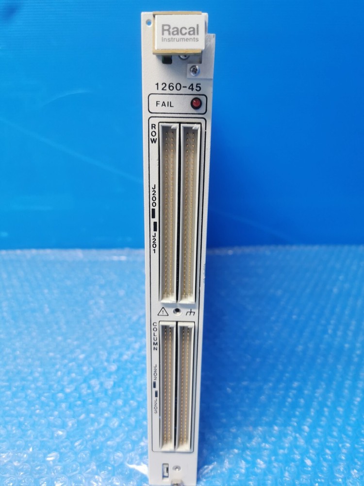 Racal Instruments 1260-45A High Density, Switch Matrix VXI Module Used
