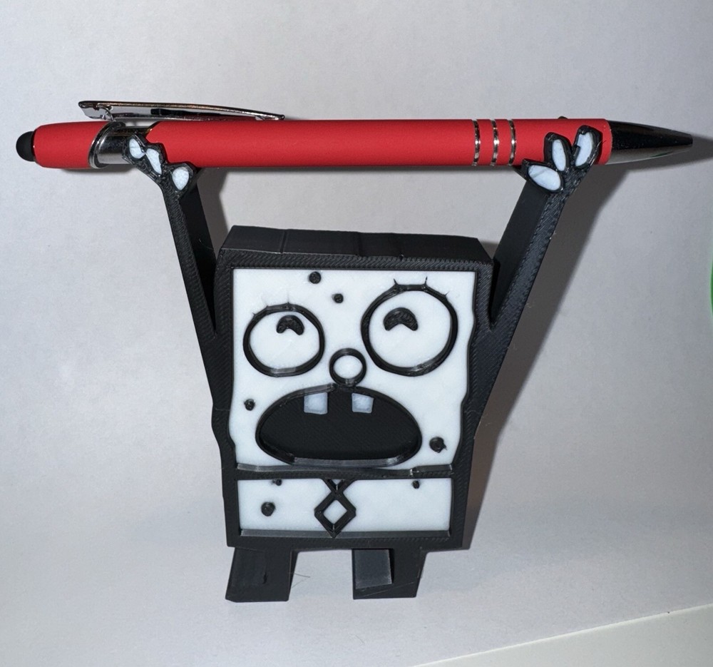 Doodlebob Pencil Holder (3D Printed)