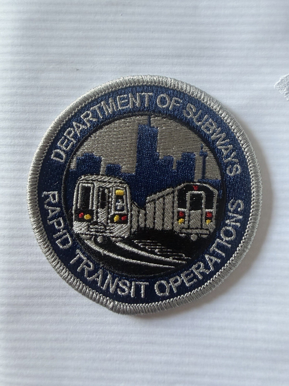 NYCT  RTO  Patch Lot Of 2 ,size  3 Inch