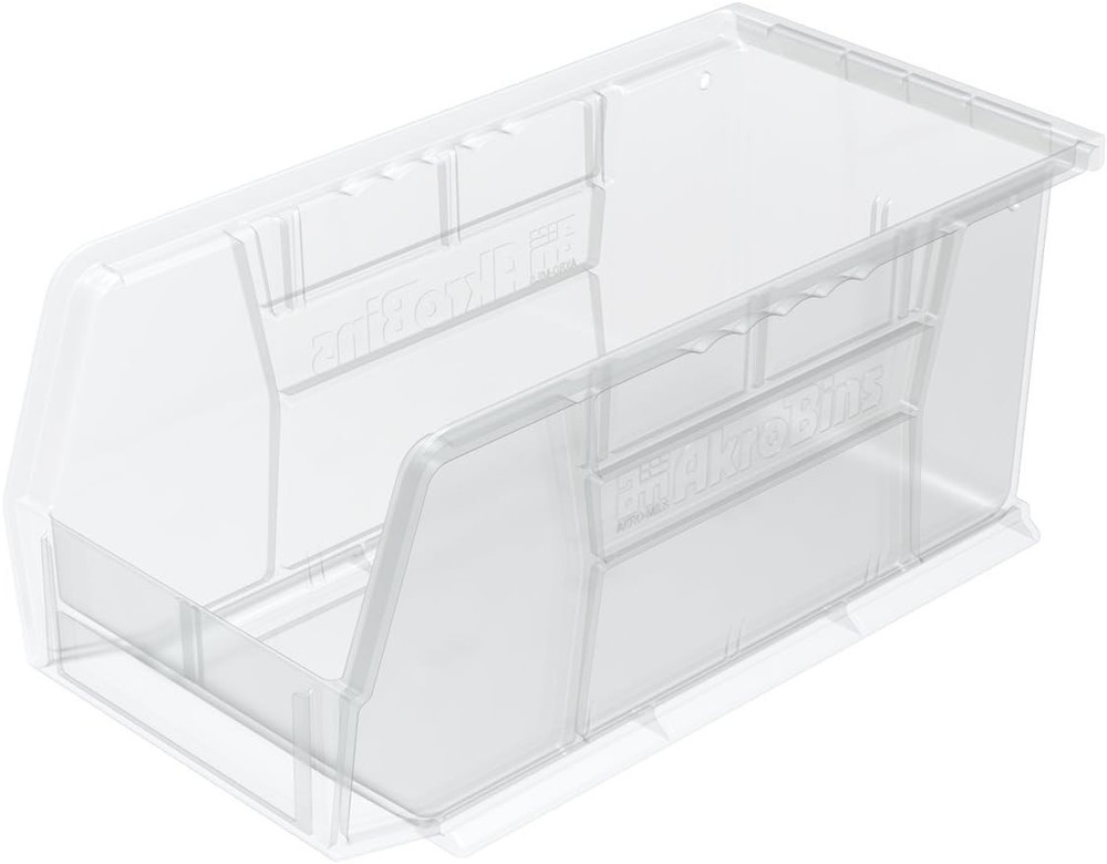 Akro-Mils 30230 AkroBins Plastic Hanging Stackable Storage Organizer Bin, 11-Inc