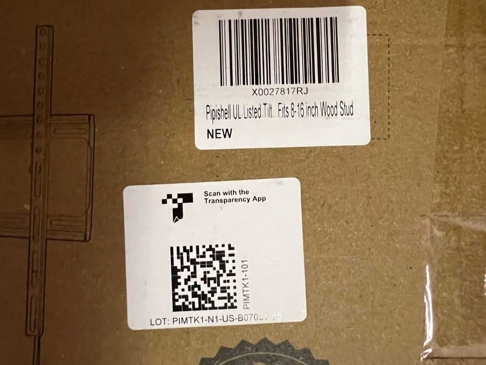 Pipishell Tilting TV Wall Mount Bracket Low Profile Model PIMTK1