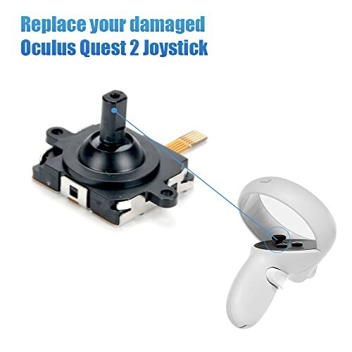2 Pack Joystick Replacement for Oculus Quest 2 Controller/Meta Quest 2 Controlle