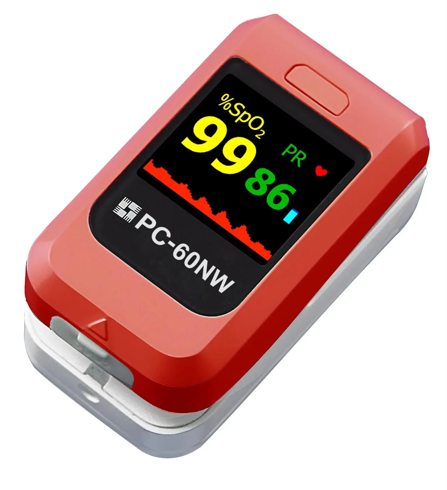 Fingertip Pulse Oximeter Finger Blood Oxygen Meter SpO2 PR Heart Rate Monitor