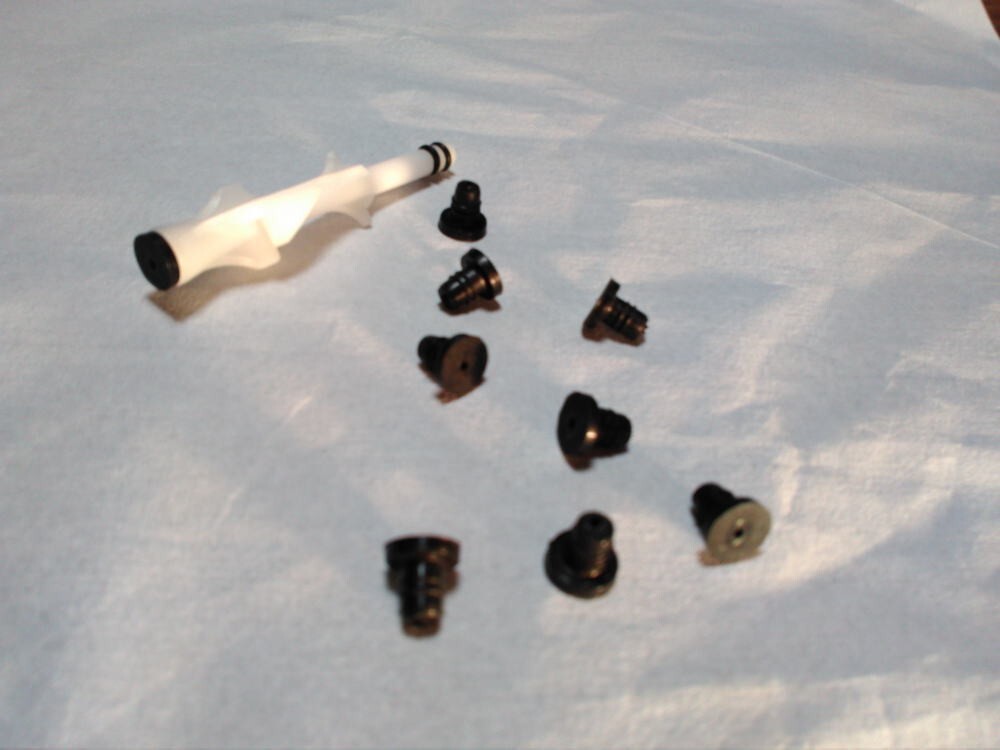 8 Poppet Rubber Sheets For SCUBAPRO Regulator Second Stage