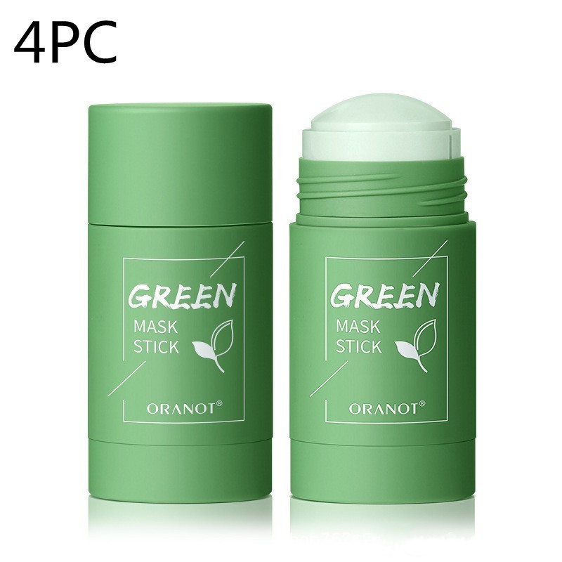 Green Tea Solid Mud Mask – Moisturizing Deep Pore Cleansing Face Mask Stick
