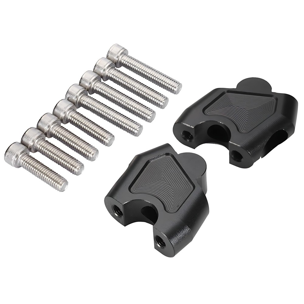 Acouto Motorcycle Handlebar Risers Adjustable CNC Motorcycle Riser Lifting Ha...