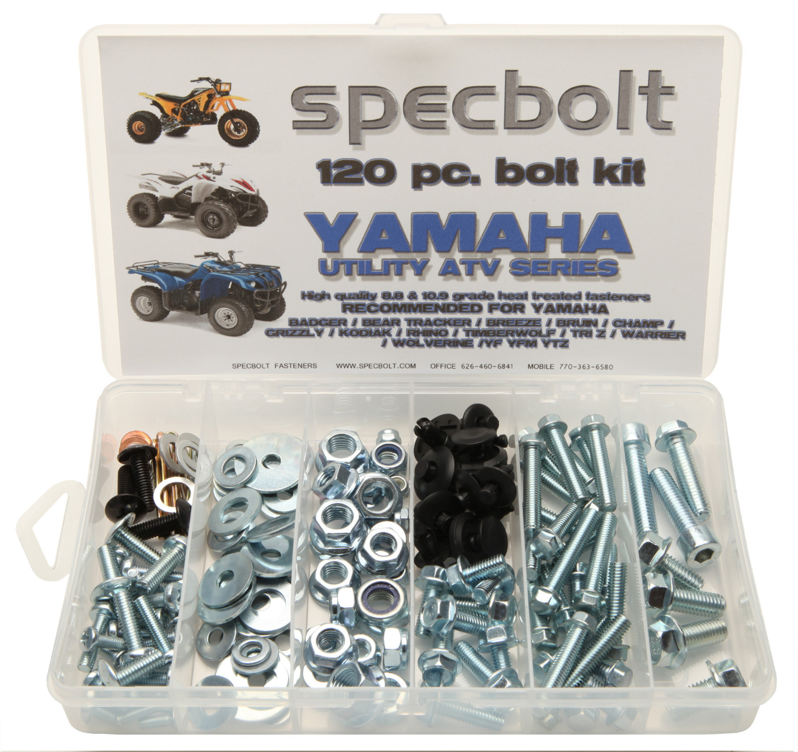 YAMAHA 120p ATV bolt kit Wolverine Warrior Grizzly Rhino Tri-z Kodiak Timberwolf