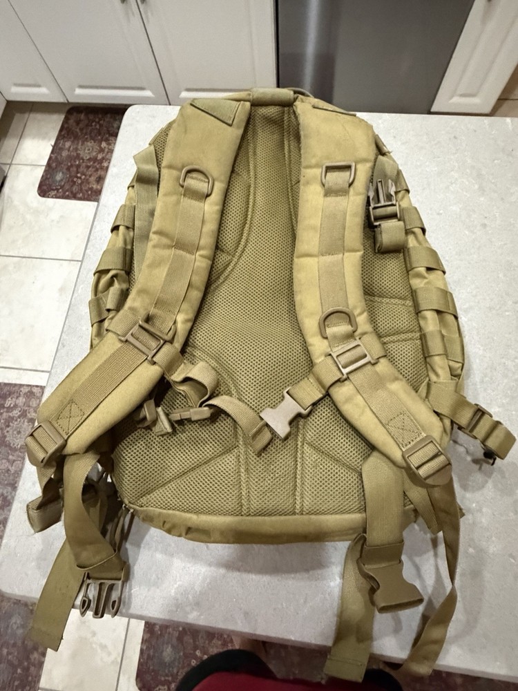 Highland Tactical Green Khaki Backpack