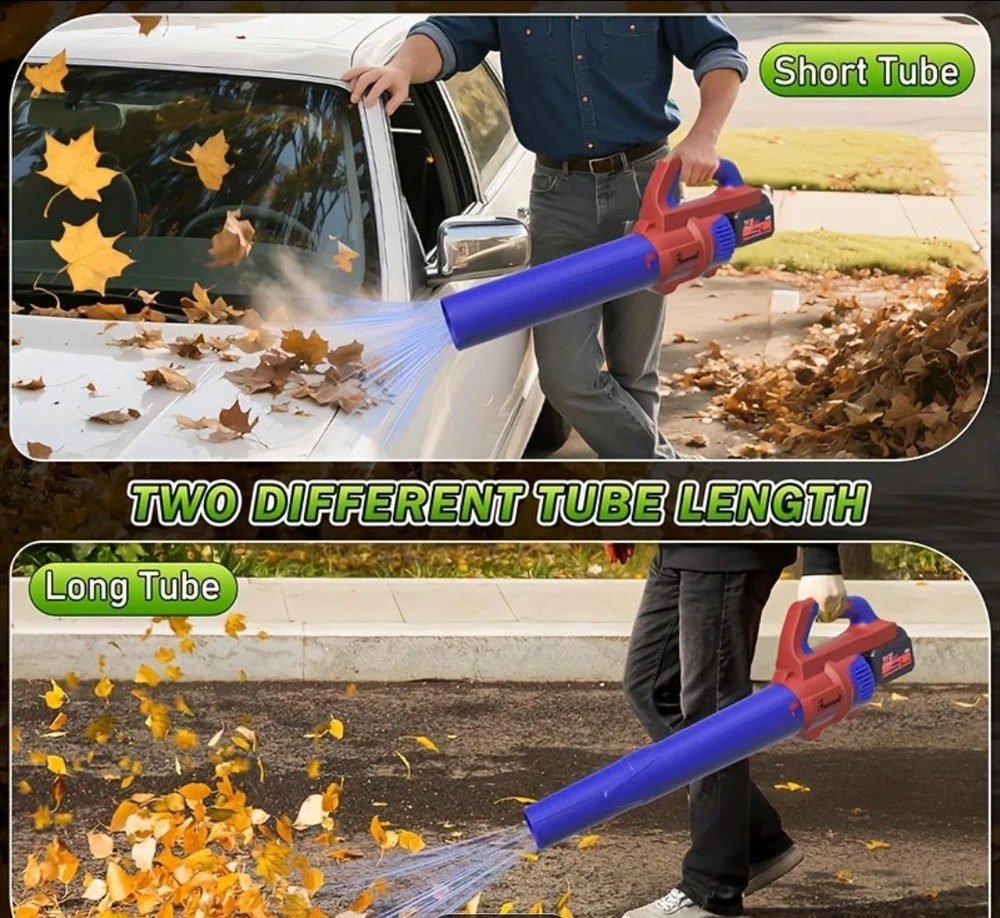 Fnorant Leaf Blower 650CFM/350MPH- 2 Speed