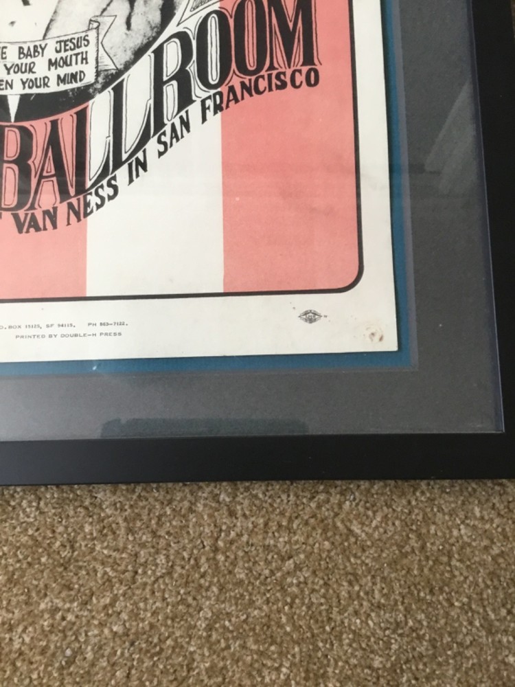 1966 Avalon Ballroom Poster "The Blues Project" FD 5 (2)