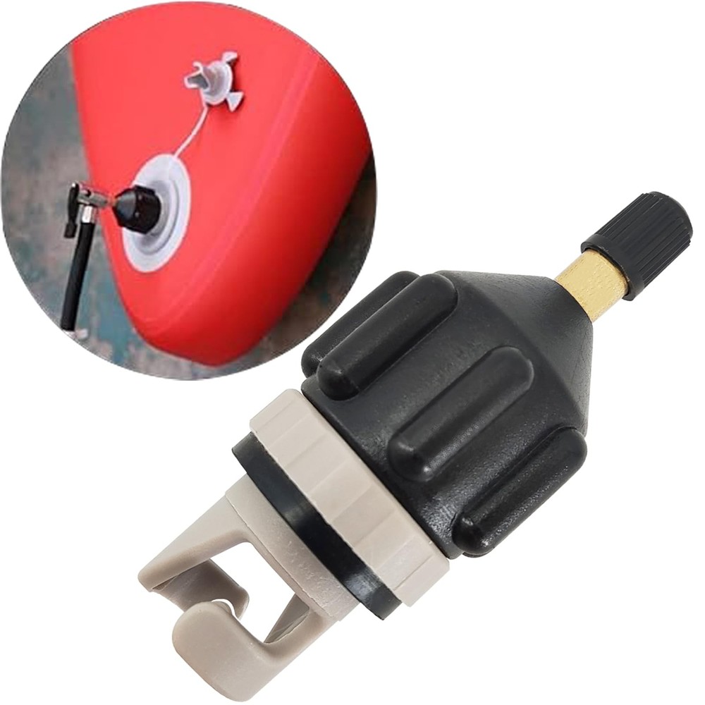 2 PCS Inflatable Boat Pump Adapter Sturdy SUP Air Adapter for Paddleboard