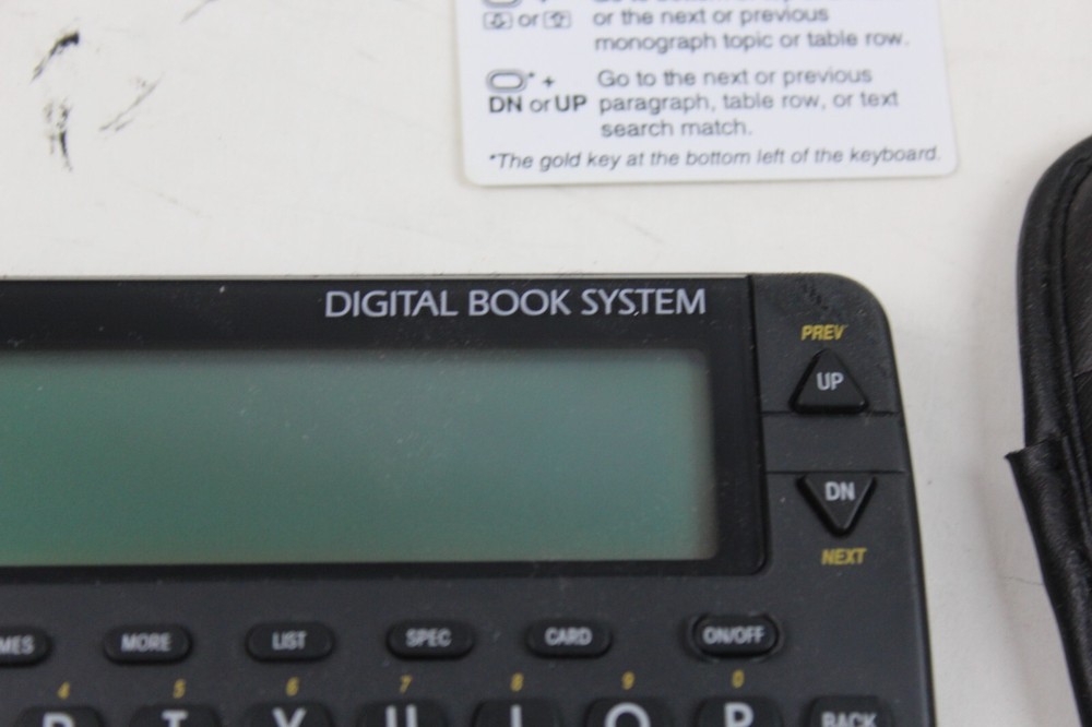 Franklin Digital Book System Model DBS-2 w/ physicians desk reference