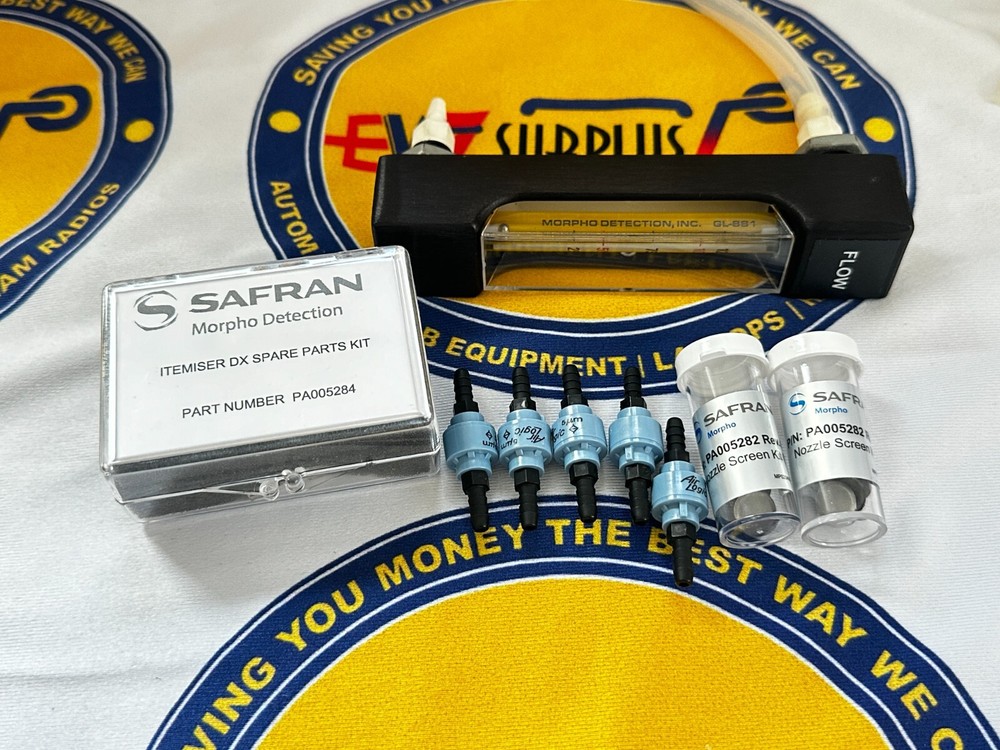 SAFRAN MORPHO ITEMISER DX Drug & Explosive Trace Detector Bundle + ROLLING CASE