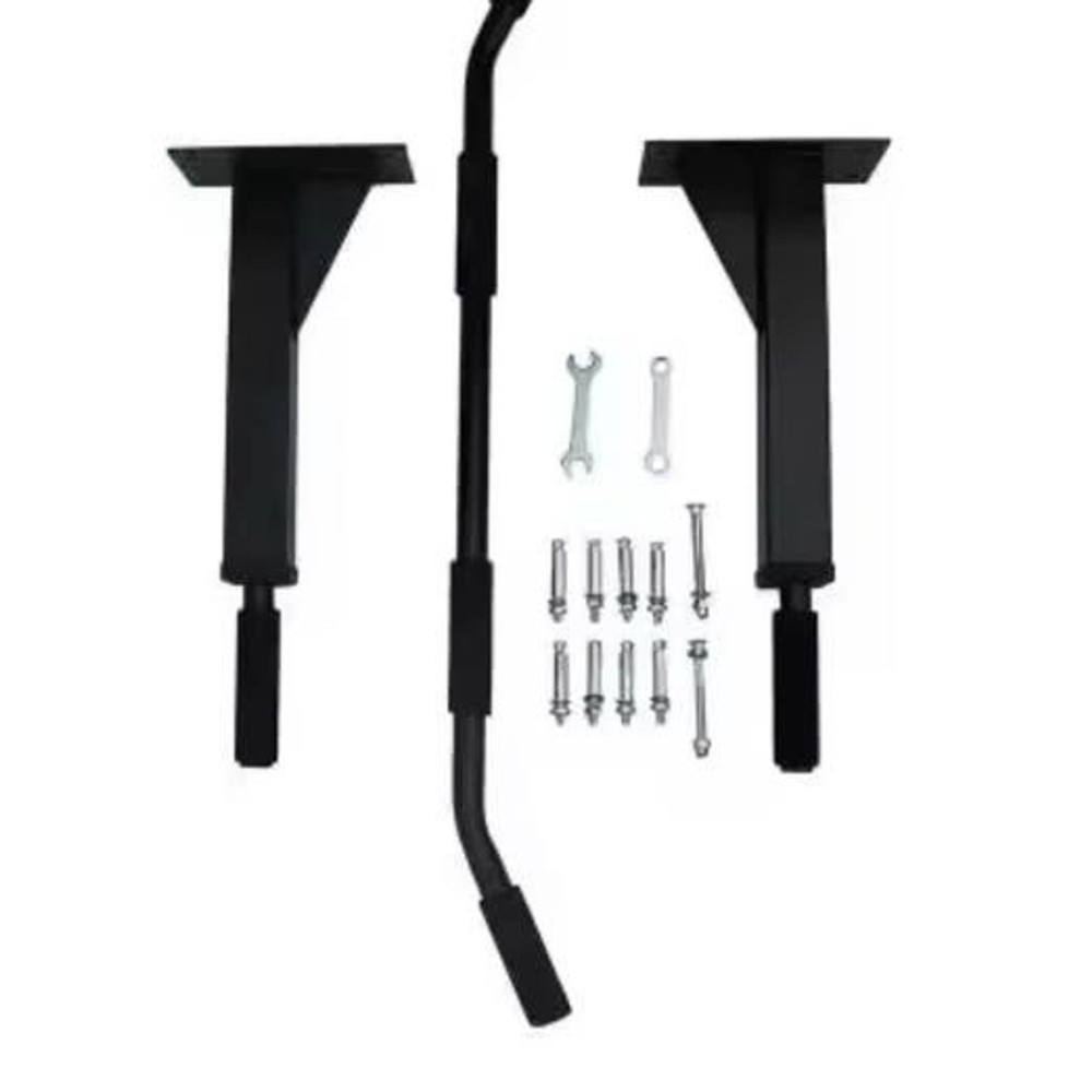 Missing Hardware, Wall Mounted Pull Up Bar CD-DG10 Black Steel