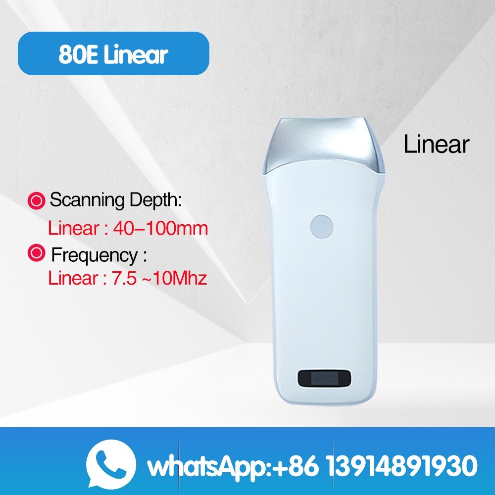 80E Wireless Ultrasound Probe Scanner Support iOS Android Windows
