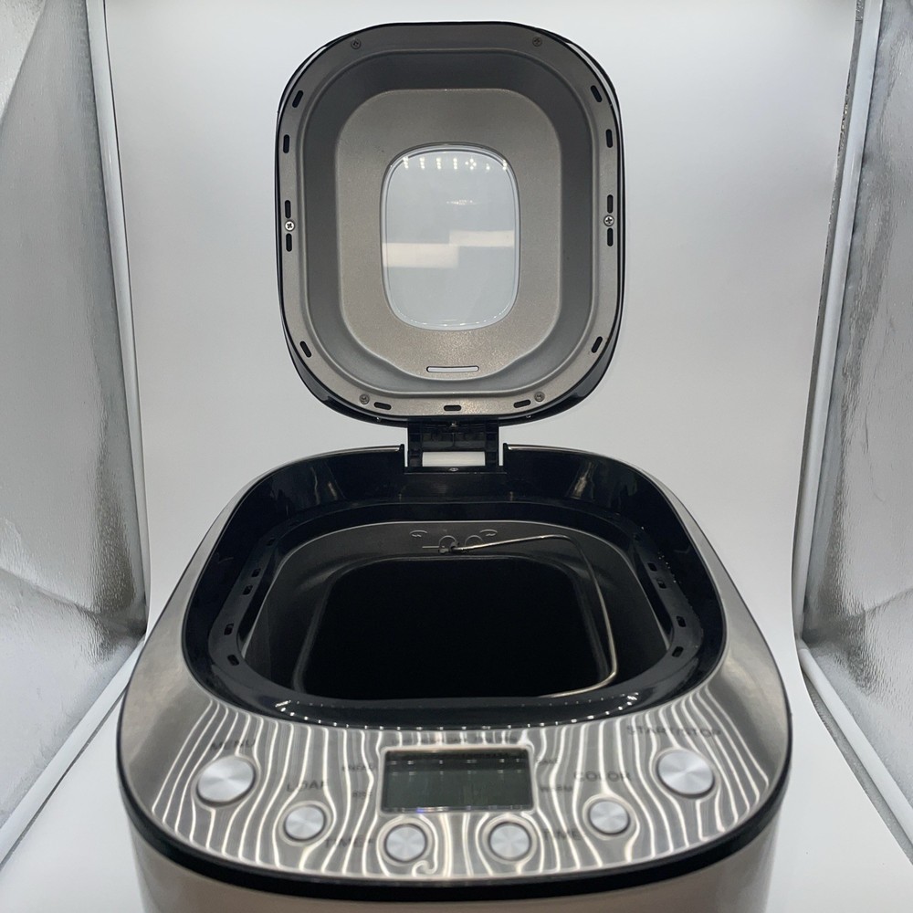 AICOOK 2LB Automatic Bread Maker Machine Tested Working BM4406, White