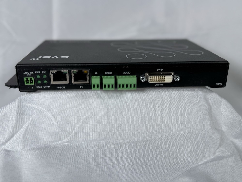 Compressed Video Over IP Decoder AMX SVSI N3221