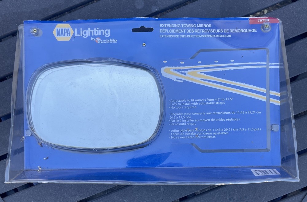 Extending Towing Mirror - NAPA Lighting by Truck-Lite 7973D