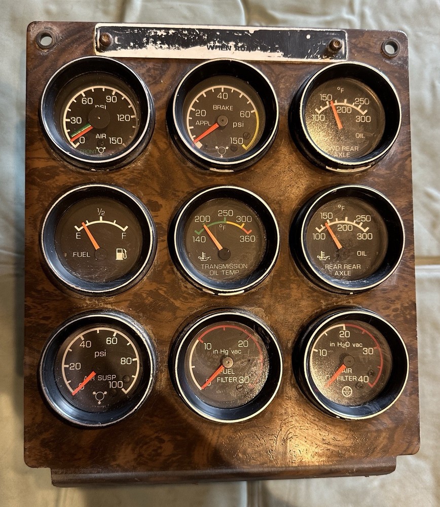 Kenworth Dash Panel Cluster