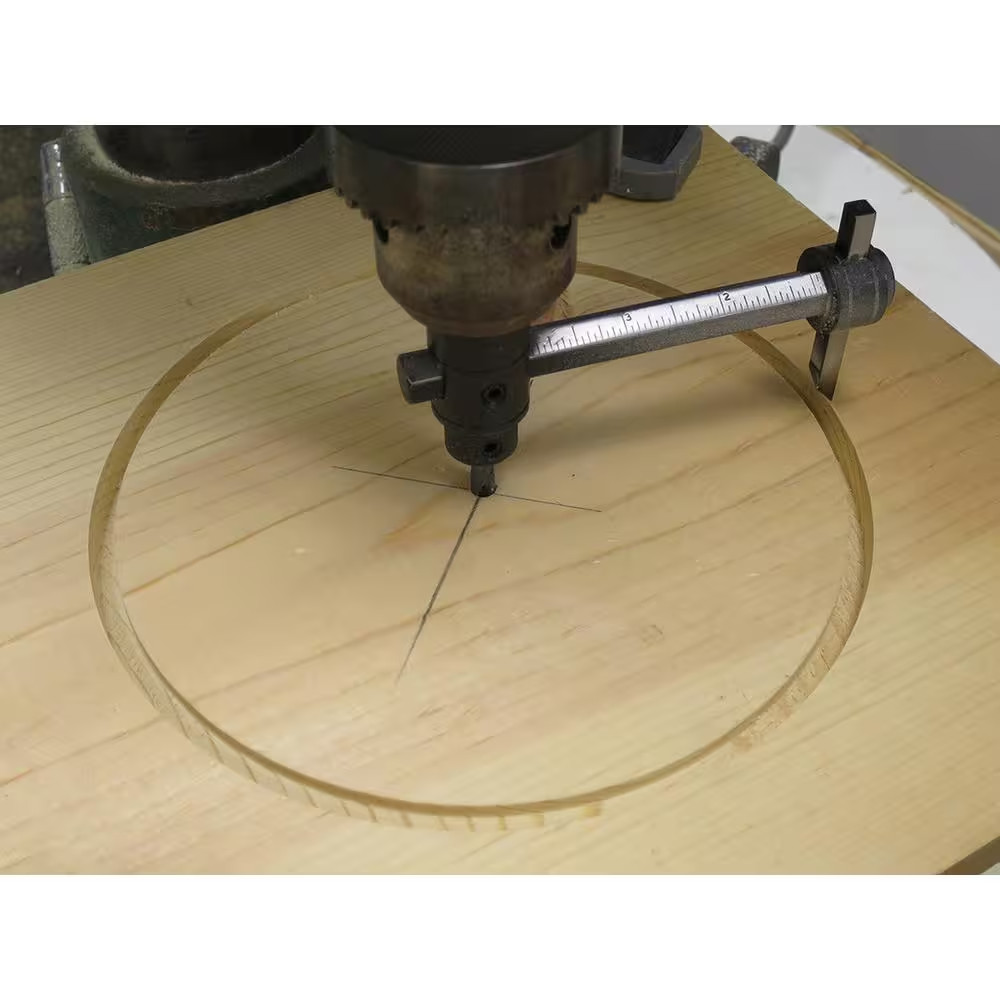 Heavy Duty Adjustable Circle Cutter for Drill Press
