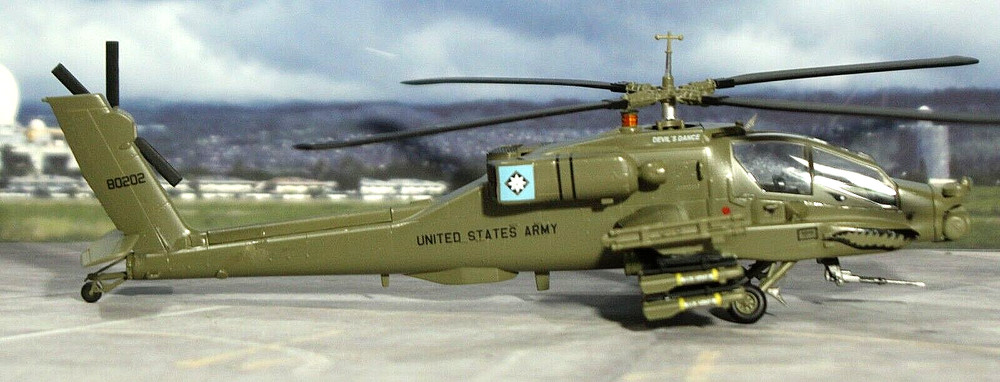 Easy Model Boeing AH-64A Apache U.S. Army 1:72 Scale