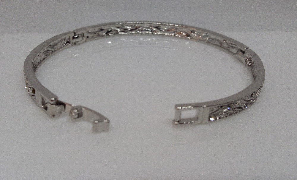 Wedding/Formal Bracelet Set With Clear Stones