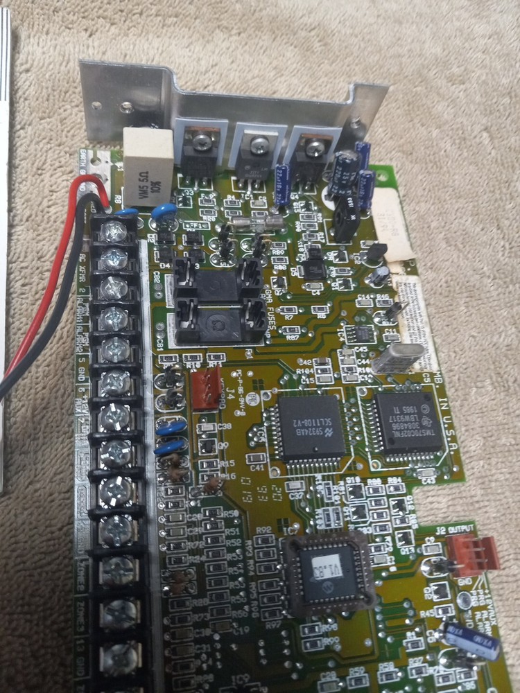 MOOSE Z800 Main System Control Board PCB. Works Perfect W/ Instructions