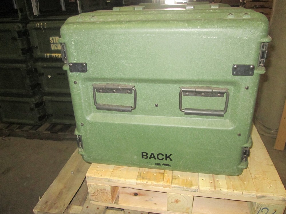 Rackmount 09U x24 ECS Legacy Composite Shock Mount Rack Case Shockmount