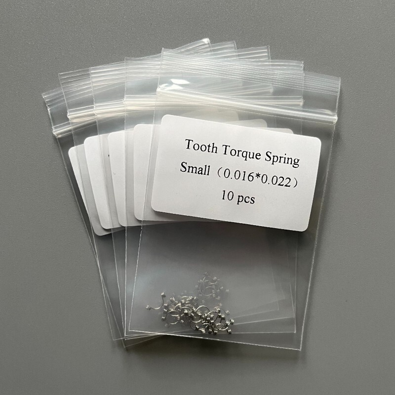 10pcs Dental Orthodontic Torquing Anterior Teeth Wire Torque Rectangular Spring