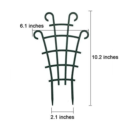 4 Pcs Trellis For Potted Plants Garden Trellis For Climbing Plants Outdoor for V