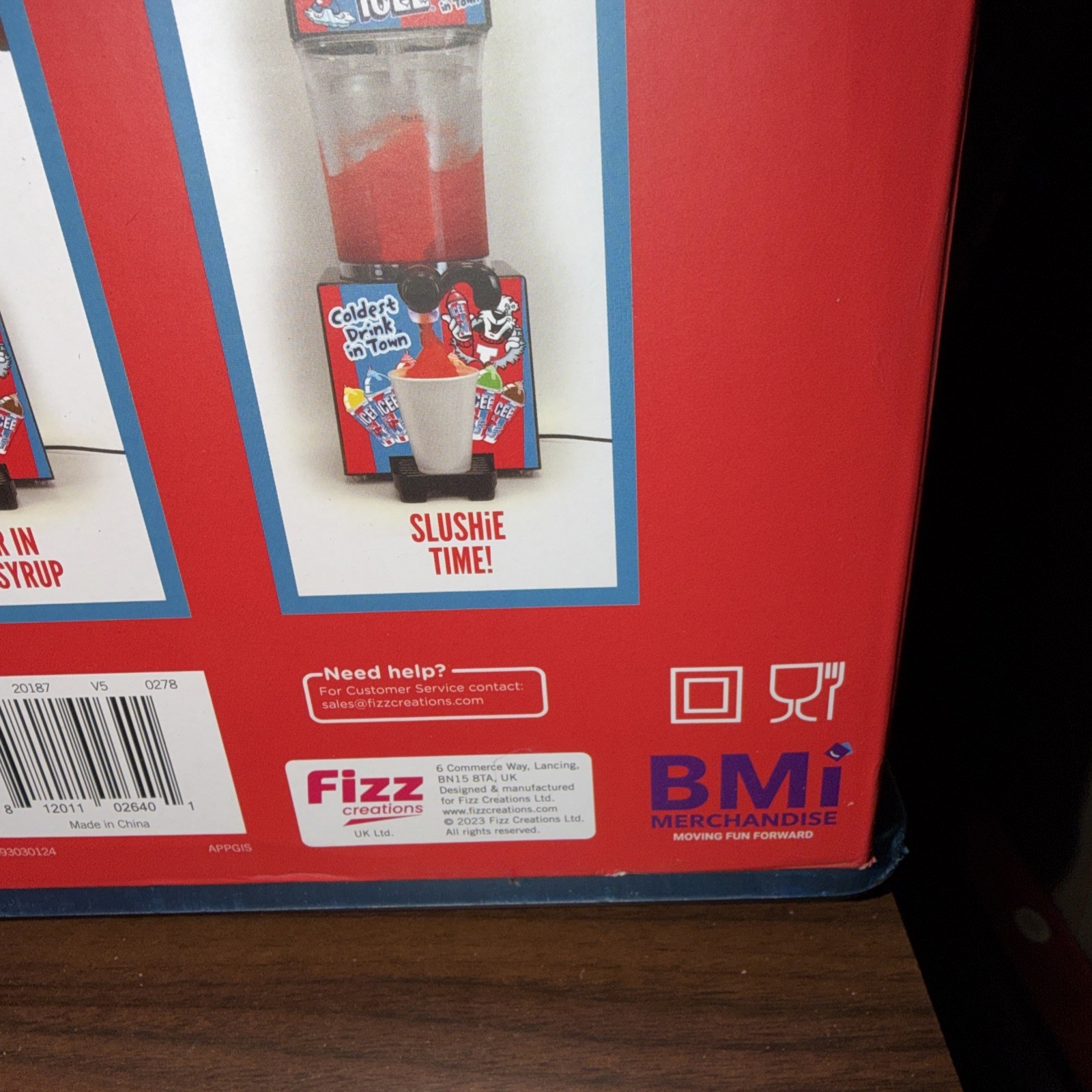 Fizz Creations ICEE Slushie Machine Home Countertop Slushy Maker 34oz