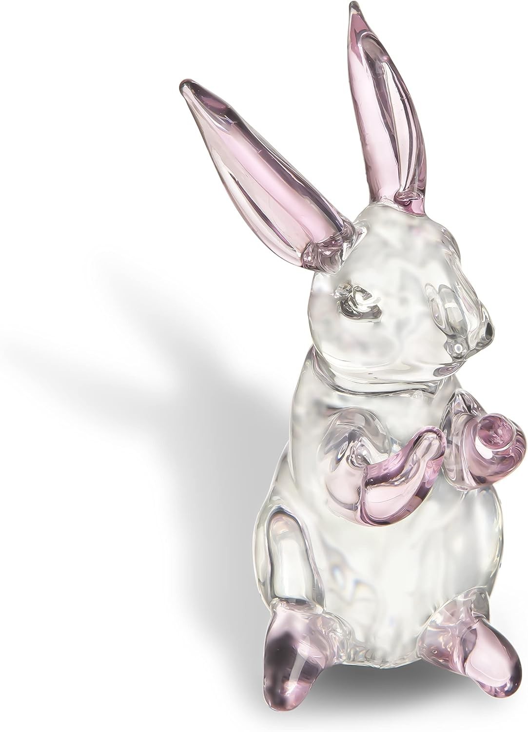 3.5inch Crystal Rabbit Bunny Figurine Collectibles Spring Easter Bunny Decora...