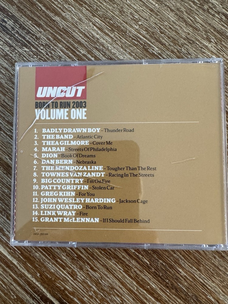 Bruce Springsteen Uncut By Various Artists