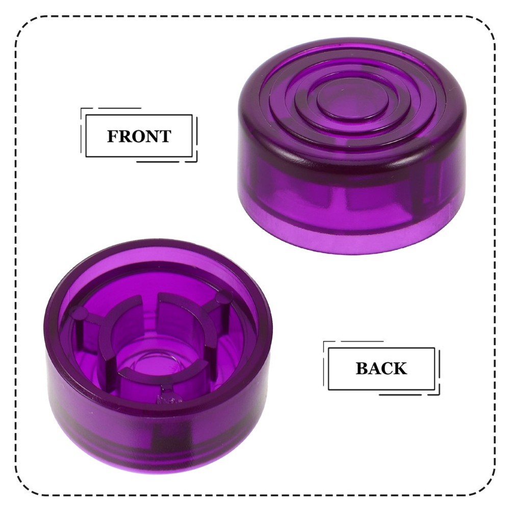 15 Pcs Guitar Pedal Button Caps Accessories Effect Knob Footswitch Replacement