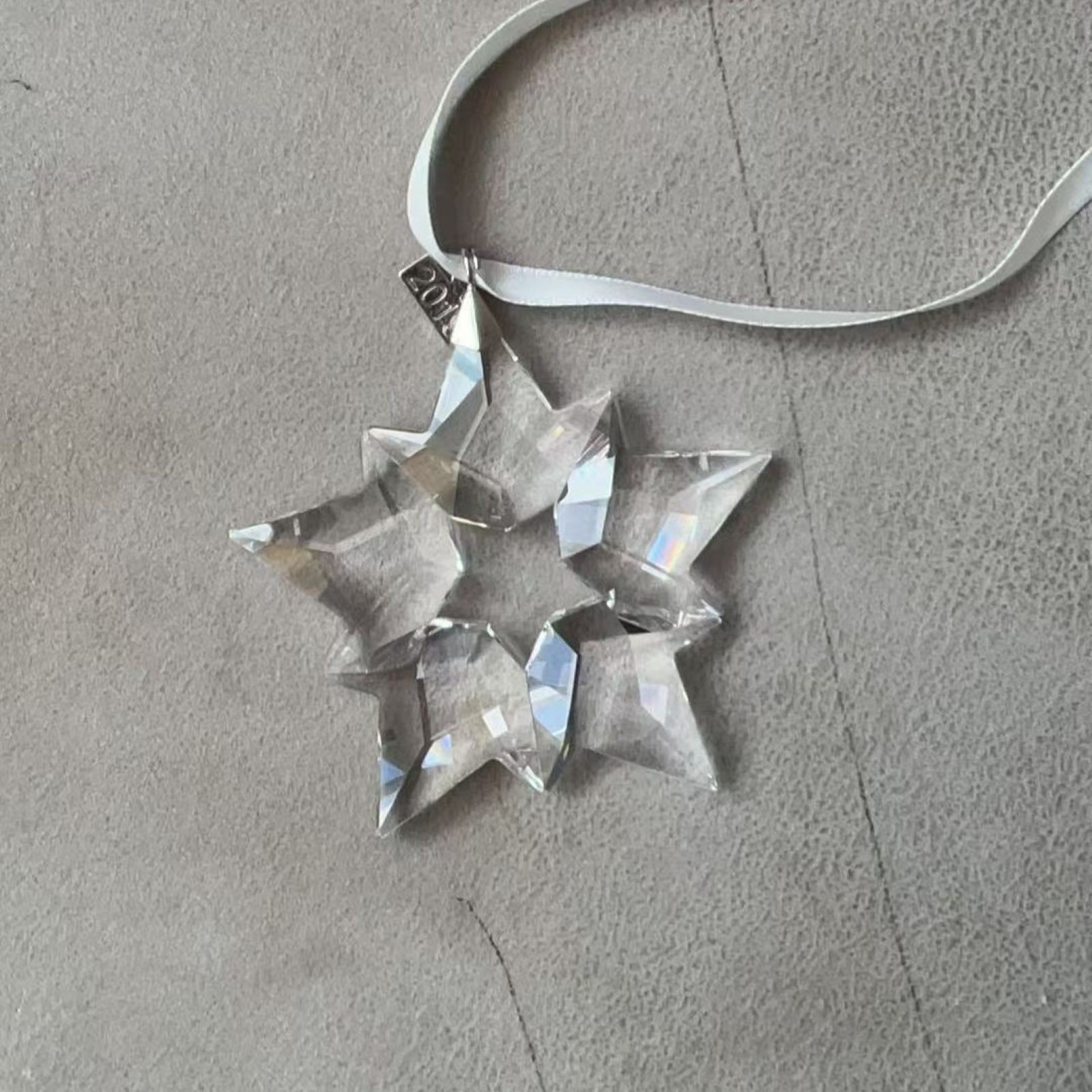 Swarovski 2019 Annual Edition Snowflake Star Christmas Ornament Collectible